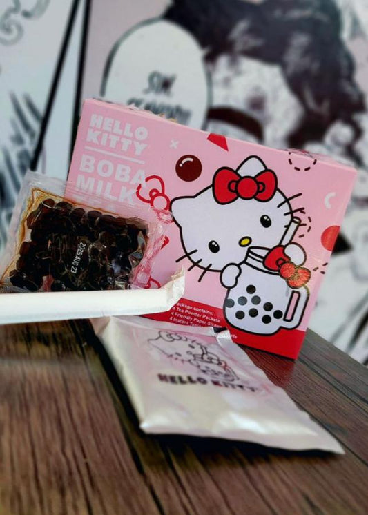 Bobas Milk Tea de Hello Kitty unidad